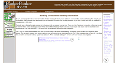 Desktop Screenshot of bankerbanker.com